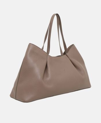 Leather shopper Dimple