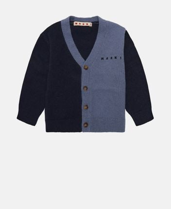 Wool-blend cardigan