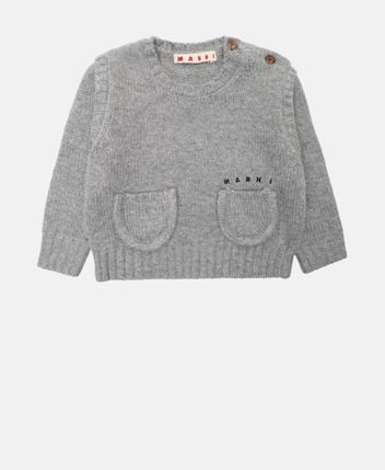 Wool-blend pullover