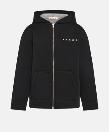 Hooded sweat jacket