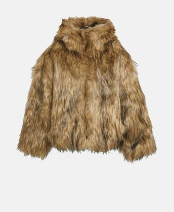 Faux fur jacket Jfurly