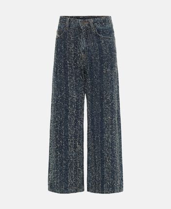 Straight leg jeans