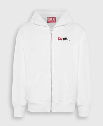 Hooded sweat jacket
