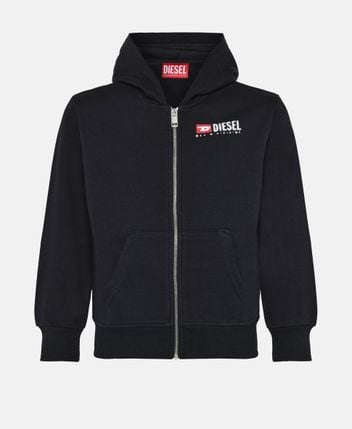 Hooded sweat jacket
