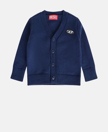 Wool-blend cardigan