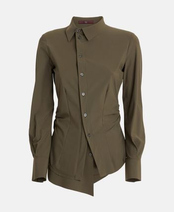 Long-sleeved blouse