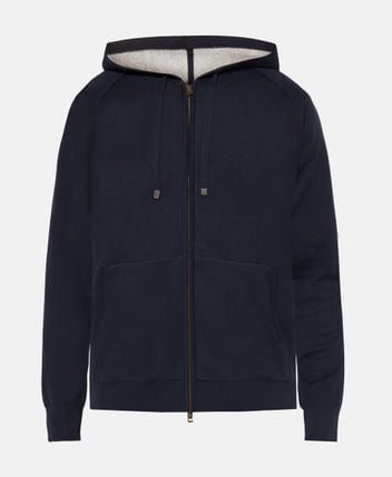 Hooded cardigan