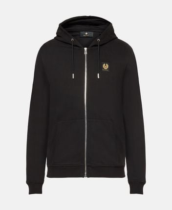 Hooded sweat jacket