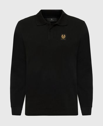 Long-sleeved polo shirt