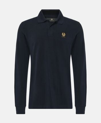 Long-sleeved polo shirt