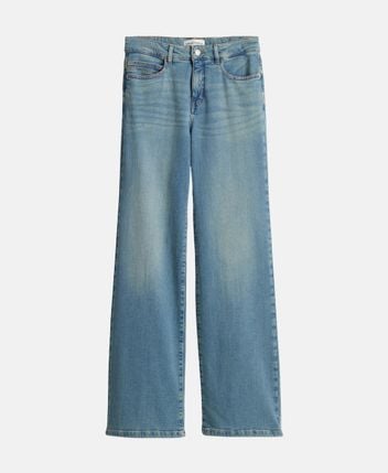 Wide leg jeans