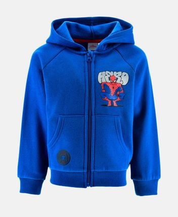 Hooded sweat jacket