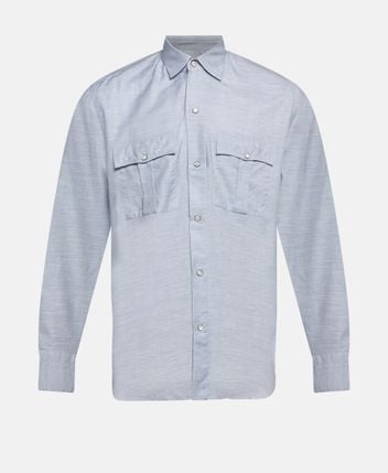 Silk-blend shirt