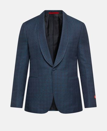 Wool-blend suit jacket Capri