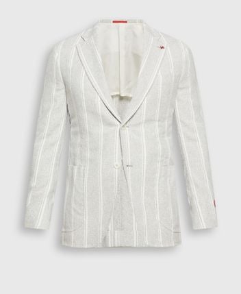 Wool-blend suit jacket Domenico