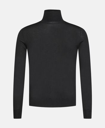 Wool-blend pullover