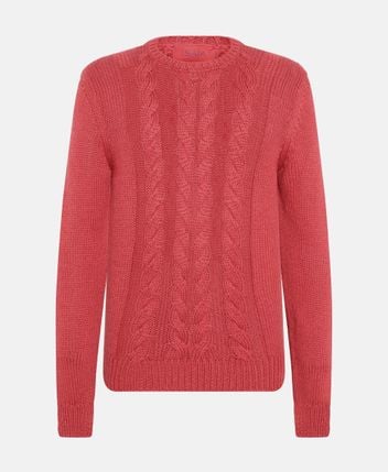 Silk-blend pullover