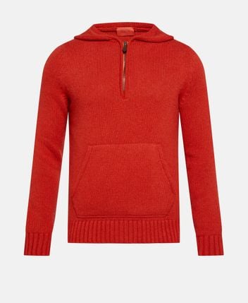 Cashmere-blend hoodie