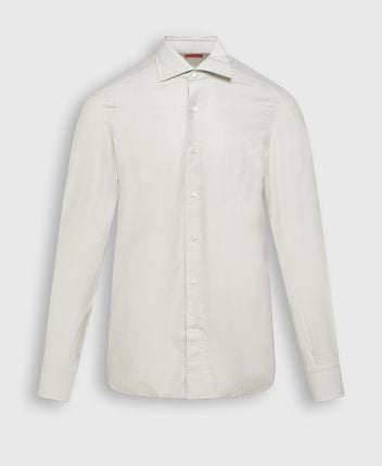 Silk-blend shirt