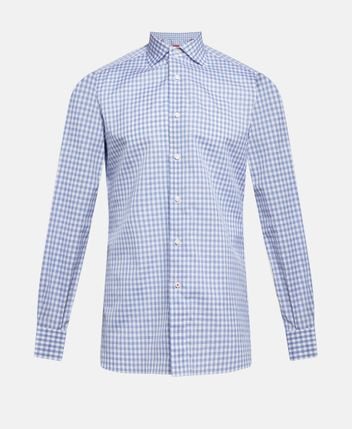 Linen-blend shirt