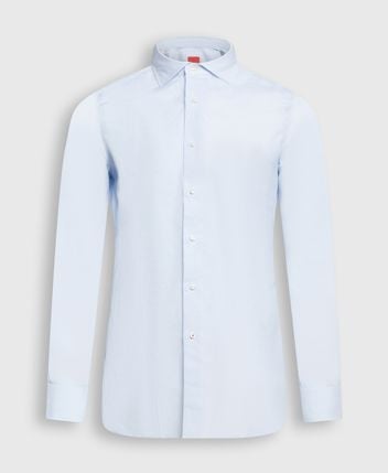 Linen-blend shirt