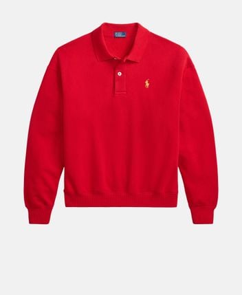 Long-sleeved polo shirt