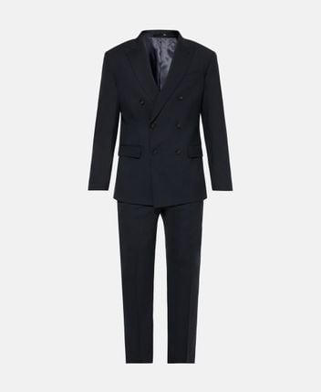 Wool-blend suit