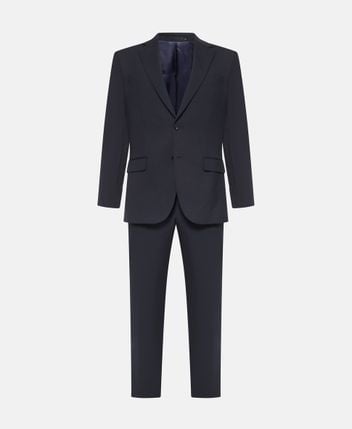 Wool-blend suit