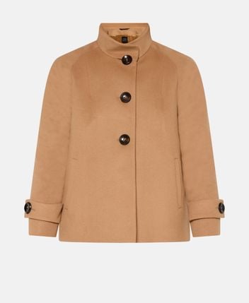 Wool-blend coat