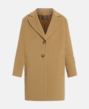 Wool-blend coat