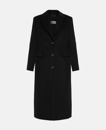 Wool-blend coat