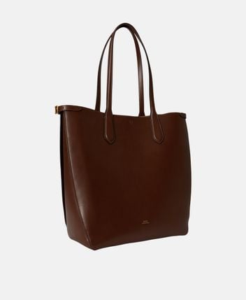 Leather shopper