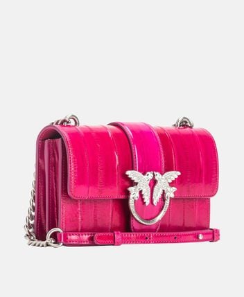 Leather cross body bag Love One Mini