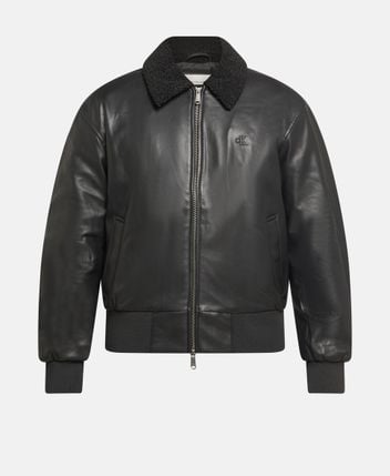 Leather-look jacket