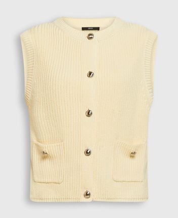 Knitted gilet