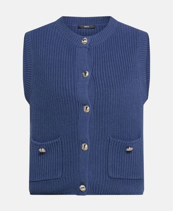 Knitted gilet