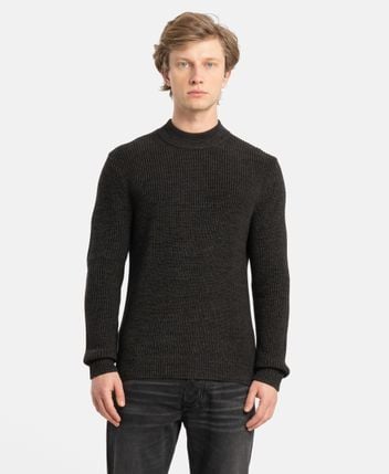 Wool-blend pullover