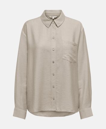 Linen-blend blouse Lino