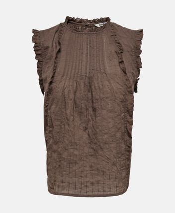 Sleeveless shirt blouse Kieran
