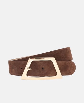 Leather belt