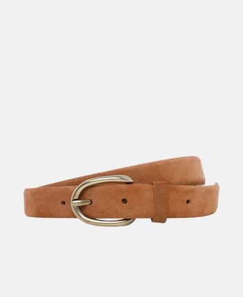 Leather belt
