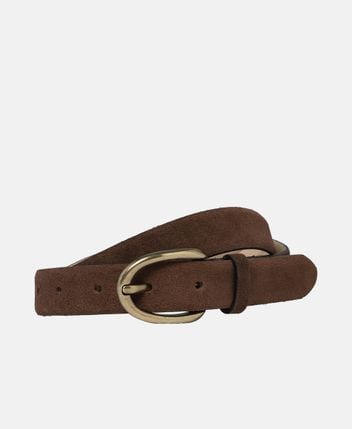Leather belt