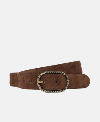 Leather belt