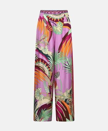 Silk trousers Giza Goddess