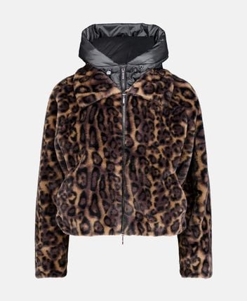 Faux fur jacket