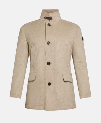 Wool-blend jacket