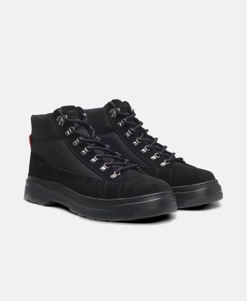 Lace-up ankle boot