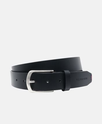 Leather belt Silver Lake
