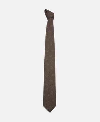 Silk-blend tie