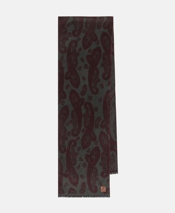 Silk-blend scarf